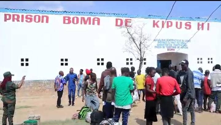 Haut-Katanga : au moins 54 détenus libérés de la prison de Boma à Kipushi par Constant Mutamba
