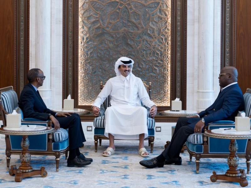 Est de la RDC : un cessez-le-feu immédiat décrété à Doha entre Tshisekedi et Kagame