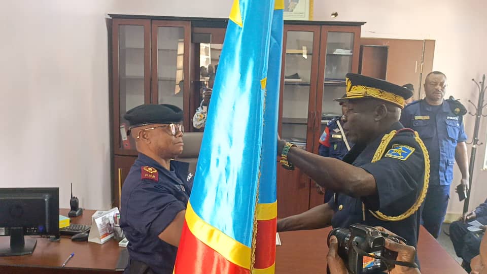 RDC : le Général Blaise Kilimbalimba prend officiellement le commandement de la police dans le Haut-Katanga