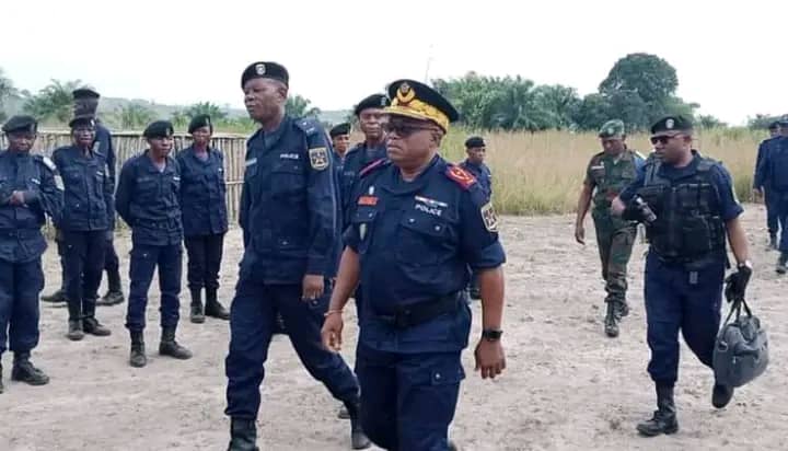 Sankuru : le nouveau Commissaire Divisionnaire Adjoint de la PNC est arrivé à Lusambo