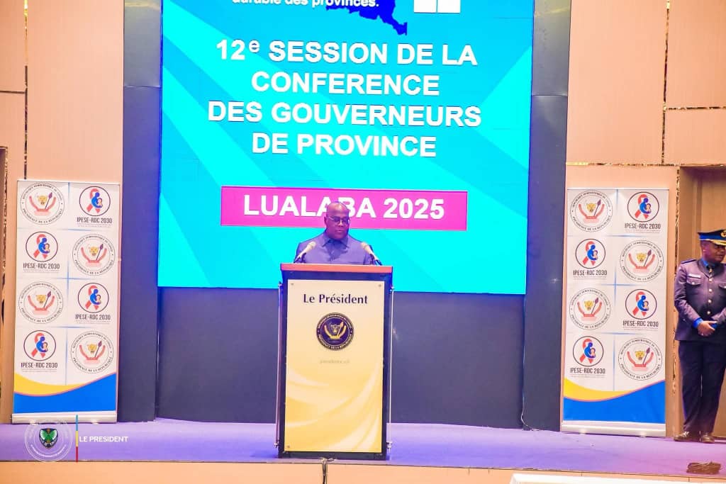 Clôture de la Conférence des Gouverneurs à Kolwezi : les Chefs des Exécutifs provinciaux appelés à consacrer 15% de leurs budgets au secteur de la santé