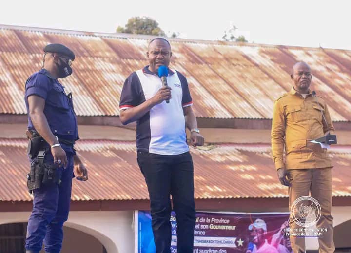 Lomami : De retour à Kabinda, le gouverneur Kalombo annonce une vague de grands travaux